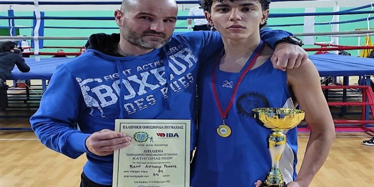 Χρυσό μετάλλιο ο Ρέμος Βελλής στο πανελλήνιο πρωτάθλημα πυγμαχίας Νέων