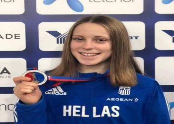 Ονειρική Σωτηρία Ράπτη με δύο μετάλλια και ρεκόρ στο Βαλκανικό Πρωτάθλημα Κ20