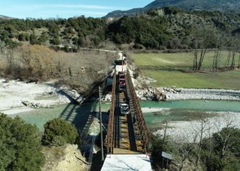 Ολοκληρώθηκε η τοποθέτηση της γέφυρας Bailey στη Γότιστα (pics)