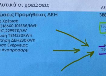 «Ηλεκτροσόκ» για επαγγελματία: Καλείται να πληρώσει 3.885,5 ευρώ