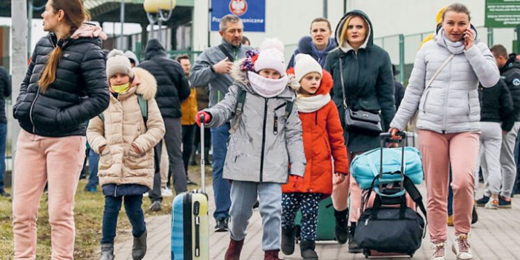 πρόσφυγες ουκρανία