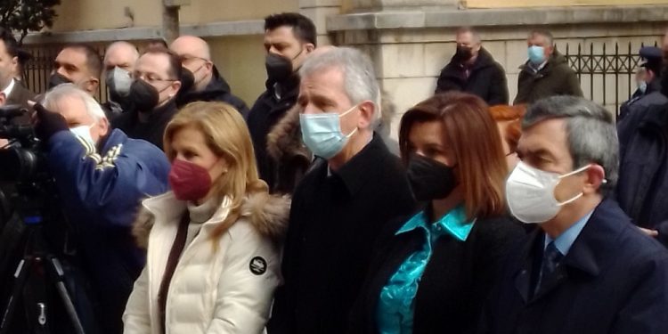 Στα αποκαλυπτήρια Μνημείου των υπέρ καθήκοντος πεσόντων Αστυνομικών ο Καλογιάννης