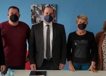 Στα γραφεία της ΔΕΕΠ ΝΔ Ιωαννίνων ο Υφυπουργός Δικαιοσύνης Γ. Κώτσηρας