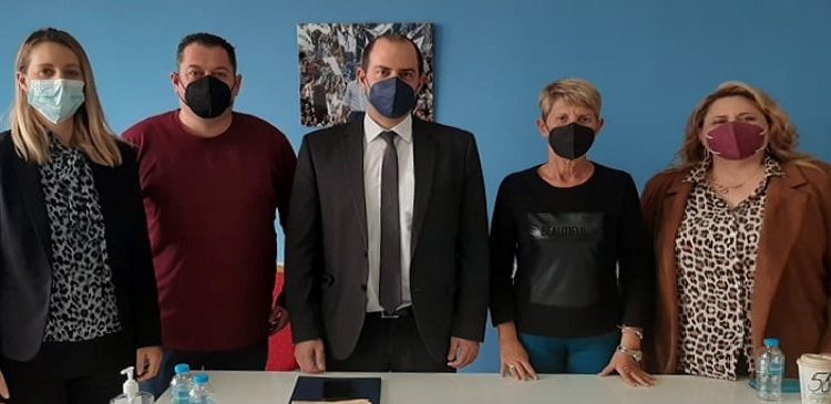 Στα γραφεία της ΔΕΕΠ ΝΔ Ιωαννίνων ο Υφυπουργός Δικαιοσύνης Γ. Κώτσηρας