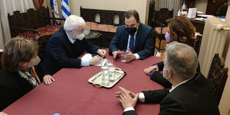 Συνάντηση με τον Υπουργό Αγροτικής Ανάπτυξης ο Μ. Ελισάφ