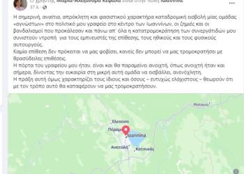 Eπίθεση στο γραφείο της Μ.Κεφάλα