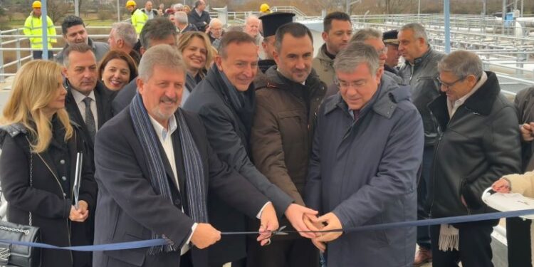 Εγκαινιάστηκε η νέα μονάδα βιολογικού καθαρισμού για να «θωρακίσει» το λεκανοπέδιο Ιωαννίνων