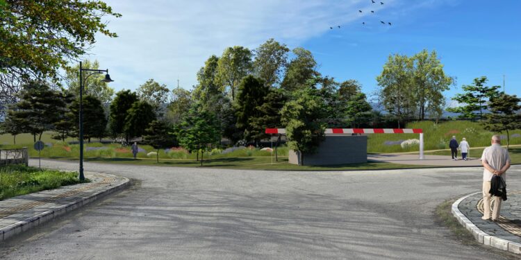 Αλλάζει όψη η είσοδος της κοινότητας Μεταμόρφωσης του Δήμου Ζίτσας