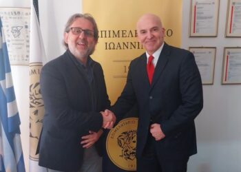 Συνάντηση του Προέδρου του Επιμελητηρίου με τον Γενικό Πρόξενο στο Αργυρόκαστρο