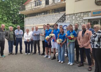 Τα Γιάννενα και ο Ν.Ο.Ι υποδέχτηκαν τους χρυσούς Πρωταθλητές Ευρώπης!