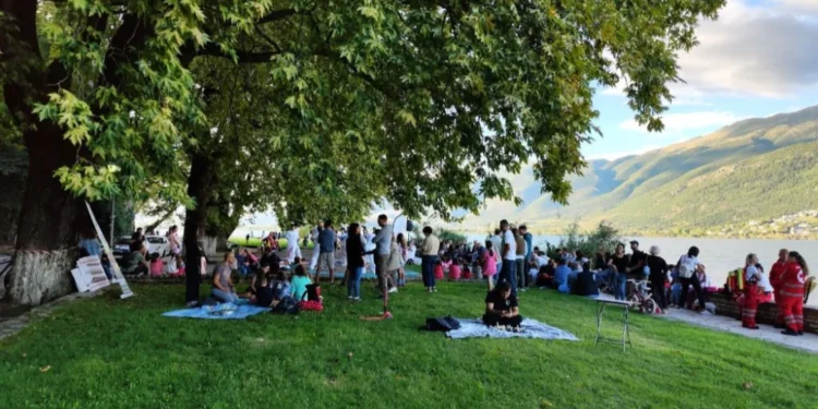 Σαββατιάτικο ραντεβού στην όχθη της Παμβώτιδας