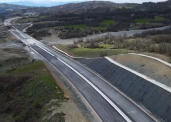 Έφτασε στο 75% η κατασκευή του τμήματος Καλαμπάκα-Εγνατία