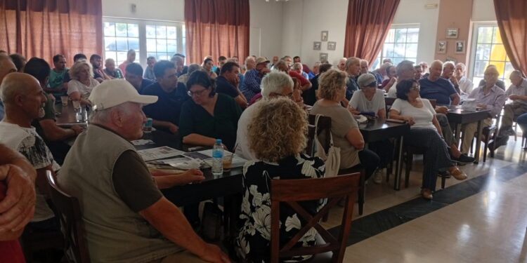 «Γέννημα της πολιτικής της Ε.Ε. και των κυβερνήσεων της το σκάνδαλο του ΟΠΕΚΕΠΕ » τόνισε ο Ν. Έξαρχος σε ομιλία στη Ζίτσα