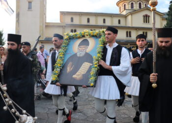 Λαμπρές οι εκδηλώσεις  στην Κόνιτσα για τον  Άγιο Παΐσιο
