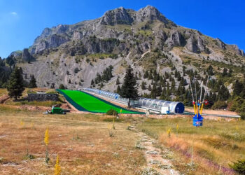 Κακοποίηση  τοπίου το “χιονοδρομικό πάρκο” στα Πράμαντα