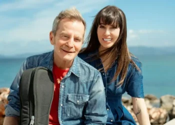 Βαγγέλης Γερμανός και   Σαλίνα Γαβαλά στη Ζίτσα με πανσέληνο