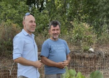 Επίσκεψη Γ. Αμυρά: Από δασωμένος αγρός,  έγινε αμπέλι 5 στρεμμάτων από το νόμιμο ιδιοκτήτη στην Καρίτσα