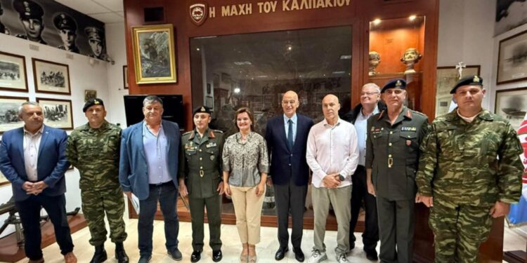 Δίκτυο Στρατιωτικών Μουσείων ανακοίνωσε ο Νίκος Δένδιας από το Καλπάκι