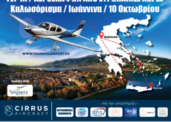 Στο χάρτη του αεροπορικού τουρισμού τα Γιάννενα