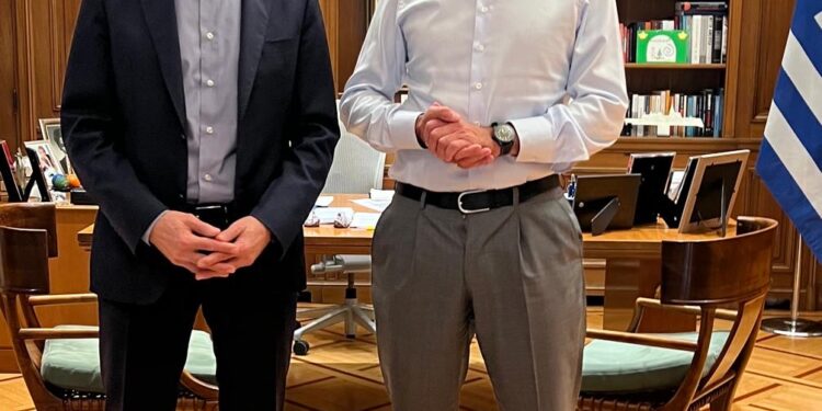 Το Π.Δ. Λίμνης και η “Στρογγούλα” στην συνάντηση του Γ. Αμυρά με τον Πρωθυπουργό