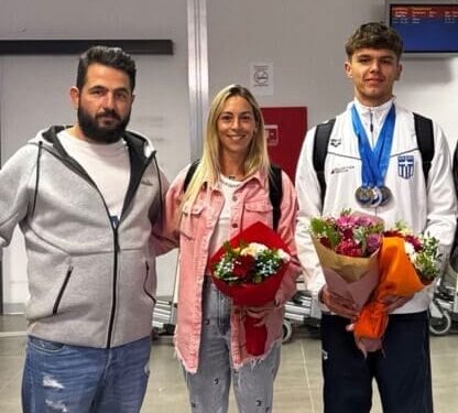 Με 5 παγκόσμια μετάλλια επέστρεψε από την Αίγυπτο ο Λέκκας!