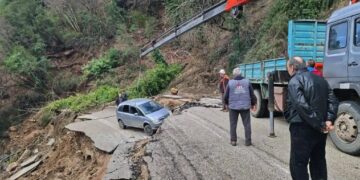 Στο έλεος της βροχής και των καθιζήσεων
