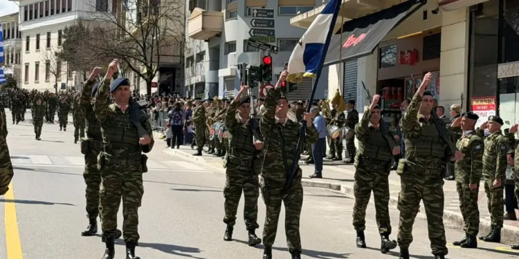 Τα Γιάννινα τίμησαν την επέτειο της 25ης Μαρτίου