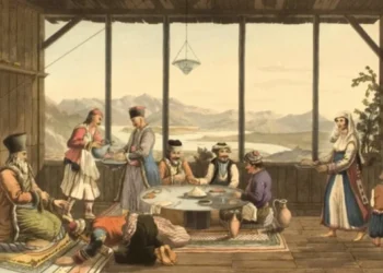 Αναπαράσταση Ιστορικού Δείπνου του 1820 στα Ιωάννινα, συνοδεία μουσικής της εποχής