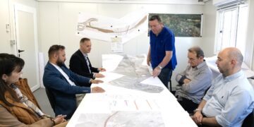 Αυτοψία στα εργοτάξια του άξονα Γιάννενα-Κακαβιά