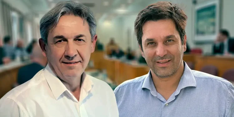 Ξέφυγε η αντιπαράθεση Λ. Γεωργόπουλου και Γ. Στέφου με … φόντο και τις βουλευτικές εκλογές