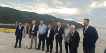 Μαυρομάτι, δρόμοι, λιμάνι και “Ξενία” στο επίκεντρο της επίσκεψης του Κ. Χατζηδάκη