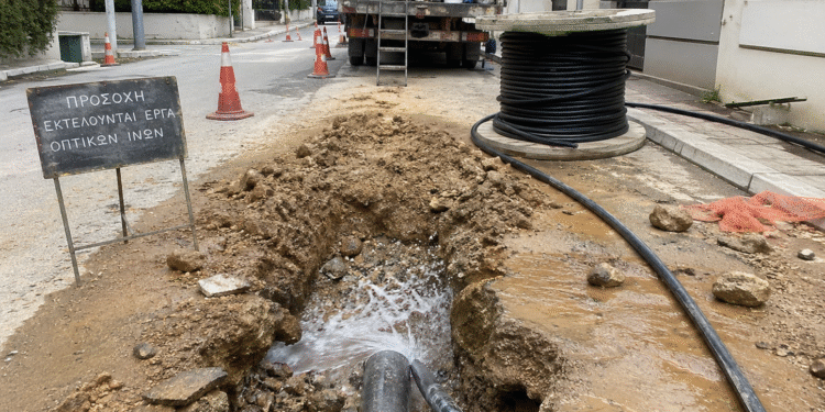 Εργασίες ξανά  με αυστηρό έλεγχο για τα δίκτυα οπτικών ινών