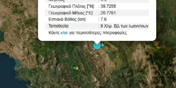 Αναστάτωση από 4,5 Ρίχτερ, αλλά ψυχραιμία…