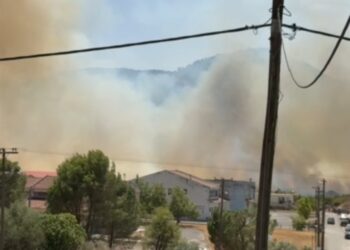 Δύσκολες οι πυρκαγιές κοντά σε οικισμούς
