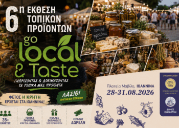 6η Έκθεση Τοπικών Προϊόντων «Go Local & Taste» από 28 έως 31 Αυγούστου  στην Πλατεία Μαβίλη