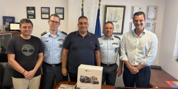 Ένα drone στη Διεύθυνση Αστυνομίας Θεσπρωτίας από τον Ο.Λ.ΗΓ.