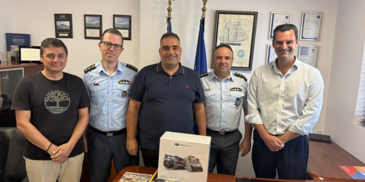 Ένα drone στη Διεύθυνση Αστυνομίας Θεσπρωτίας από τον Ο.Λ.ΗΓ.