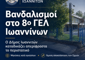 Βανδαλισμοί και  ναζιστικά σύμβολα  στο 8ο ΓΕΛ