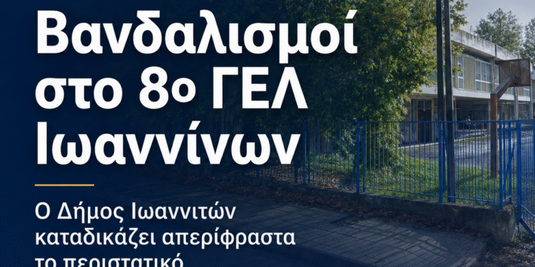 Βανδαλισμοί και ναζιστικά σύμβολα στο 8ο ΓΕΛ