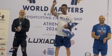 “Χρυσός”  ο Σωτήρης Λώλης στο Παγκόσμιο Πρωτάθλημα  Masters  Άρσης Βαρών